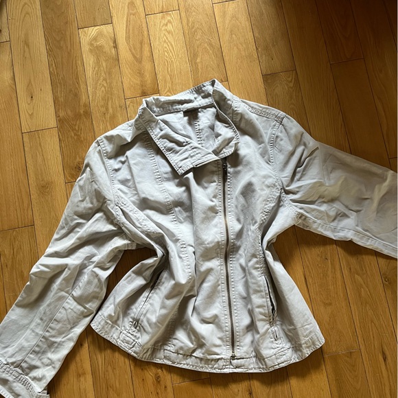 Vintage J. Jill beige Casual Jacket - Picture 1 of 7